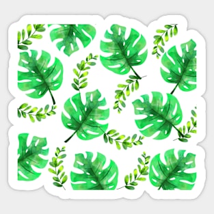 Tropical Leaf Sticker